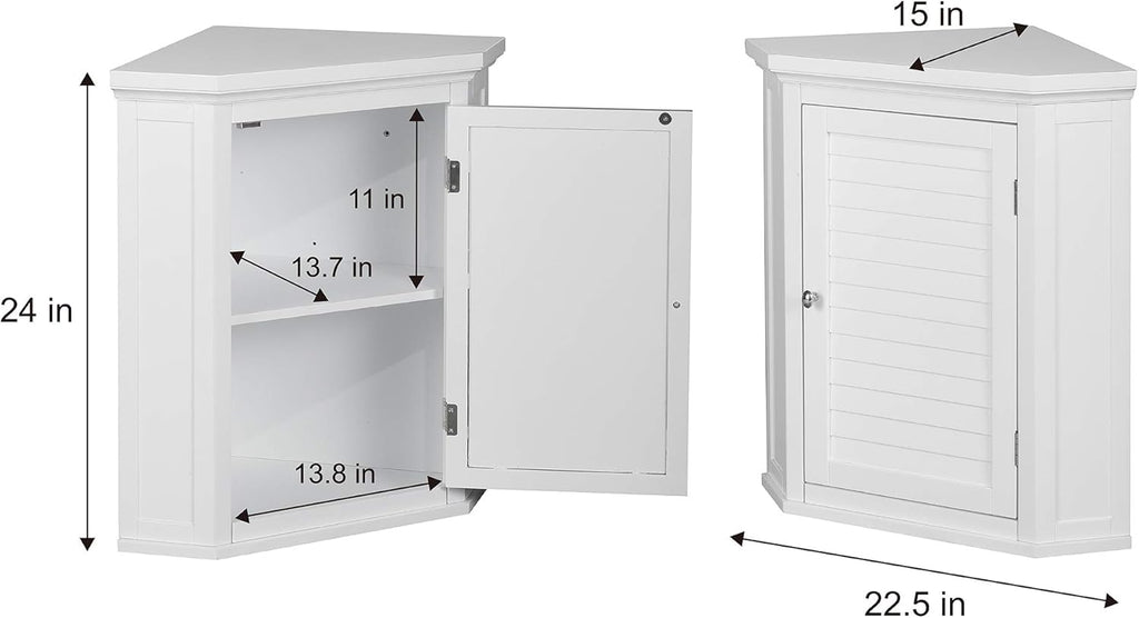White Bathroom Cabinet A754430