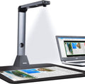 Document Camera & Overhead Scanner X3: Portable 8MP High Definition Capture Size A3 Multi-Language OCR USB Doc Cam Pack of 2 T283755