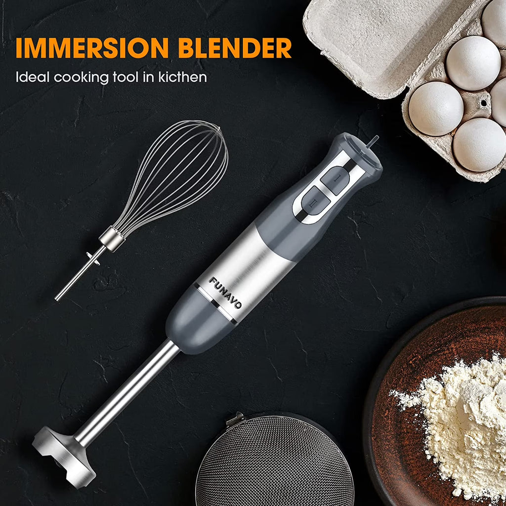 800W Stainless Steel Hand Blender with Turbo Mode F31215