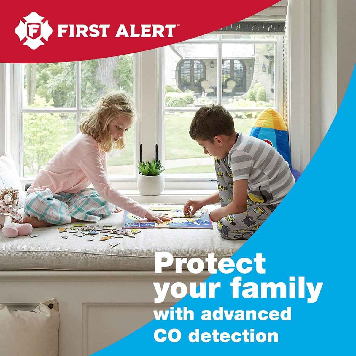 Carbon Monoxide Detector, 3-Pack K7582