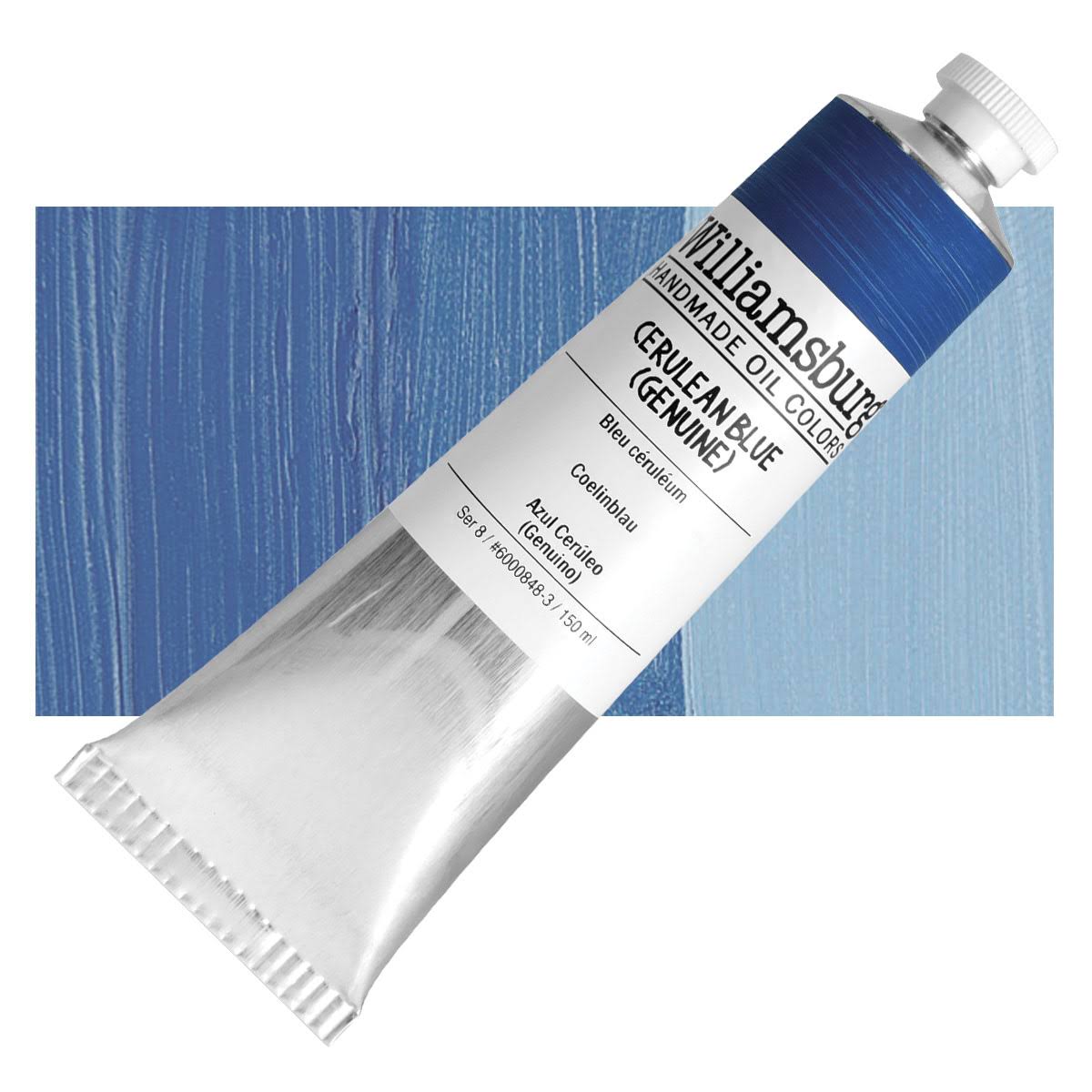 Cerulean Blue Genuine Handmade Oil Paint 150 ml V80420
