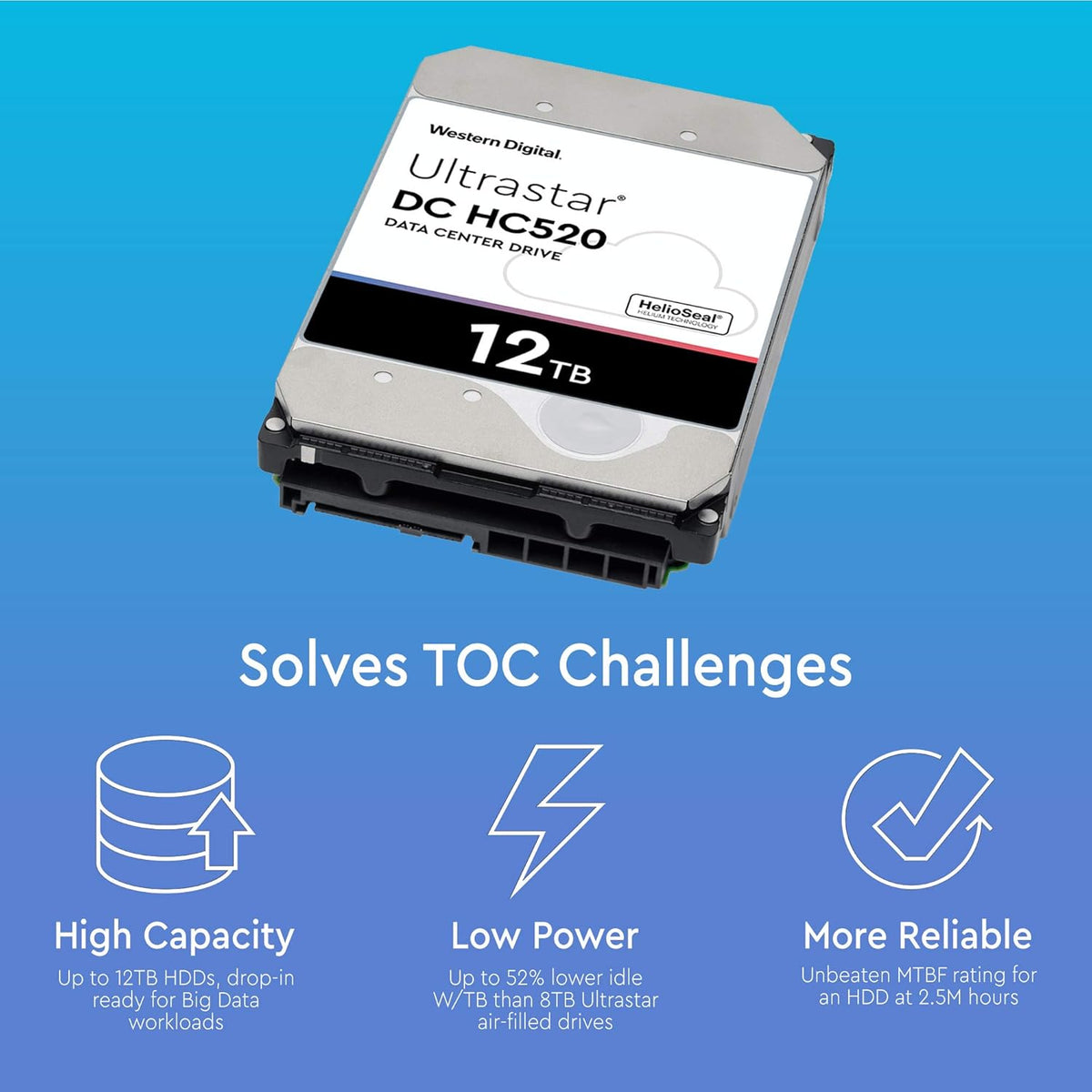 12TB 7.2K SATA 6Gb/s 3.5-Inch Internal Hard Disk Drive X806177