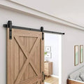 Sliding Single Barn Door Hardware Kit Track Length: 168 in. D74833