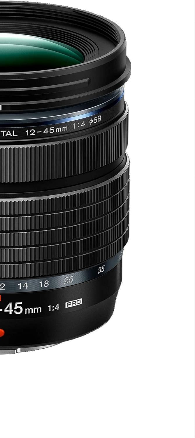 Black 12-45mm F4.0 Lens for Micro Four Thirds Cameras O1240