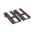 Regulation Cornhole Game Set Onyx Stained Stripe Version P554241