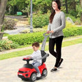 3 in 1 Ride on Push Car Black/Red U4768