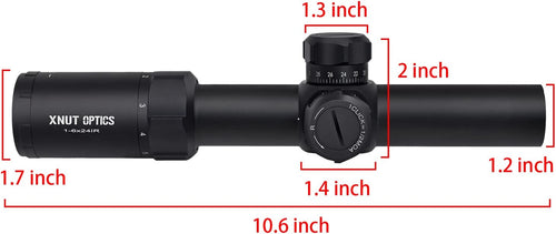 1-6x24 Second Focal Plane 30mm Tube Riflescopes F520