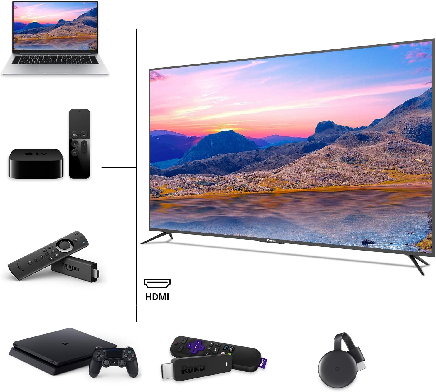 75 inch 4K UHD HDR Smart Android TV X2789