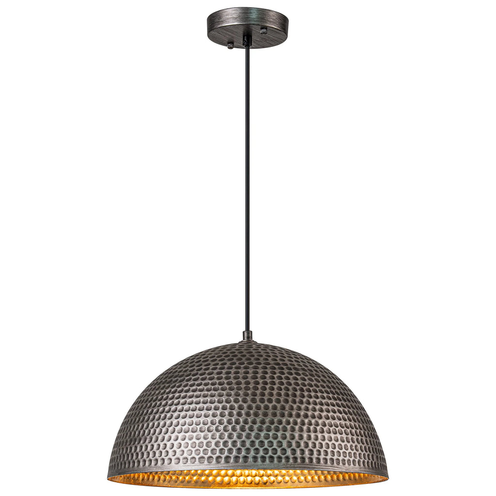 Hammered Antique Dome Industrial Pendant M288177