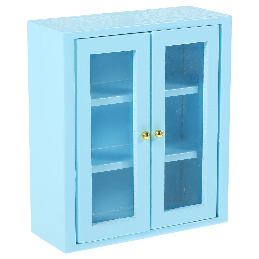 Wooden Miniature Cabinet Model Ornament K34753
