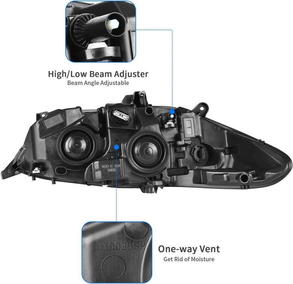 Projector Headlights Assembly for Ford Fusion Q69032