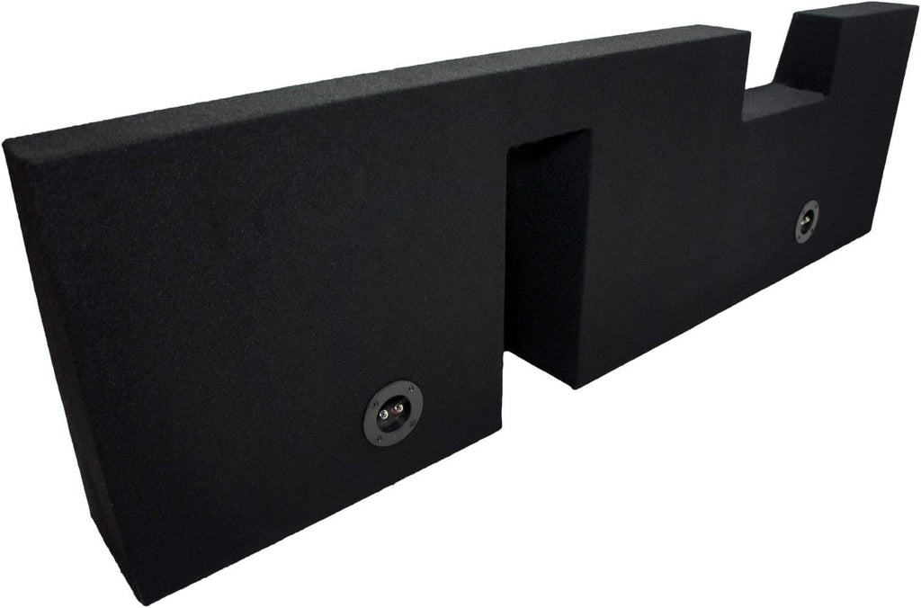 Dual 10" Subwoofer Sub Box Speaker Enclosure Y895546