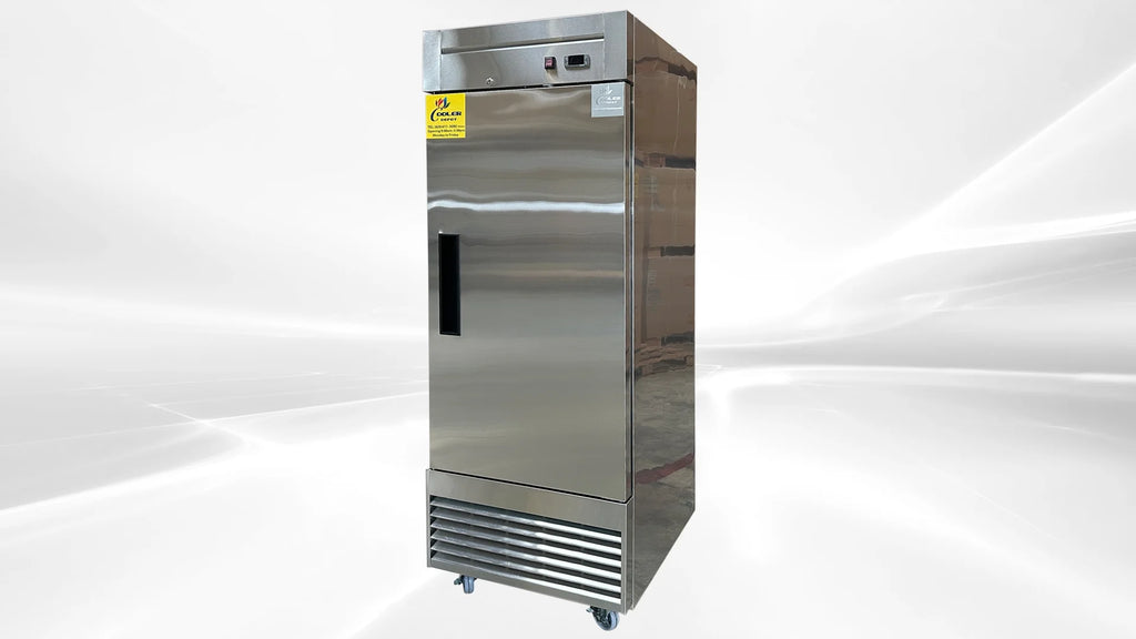 Commercial Upright Reach-in Freezer in Stainless Steel Y55240