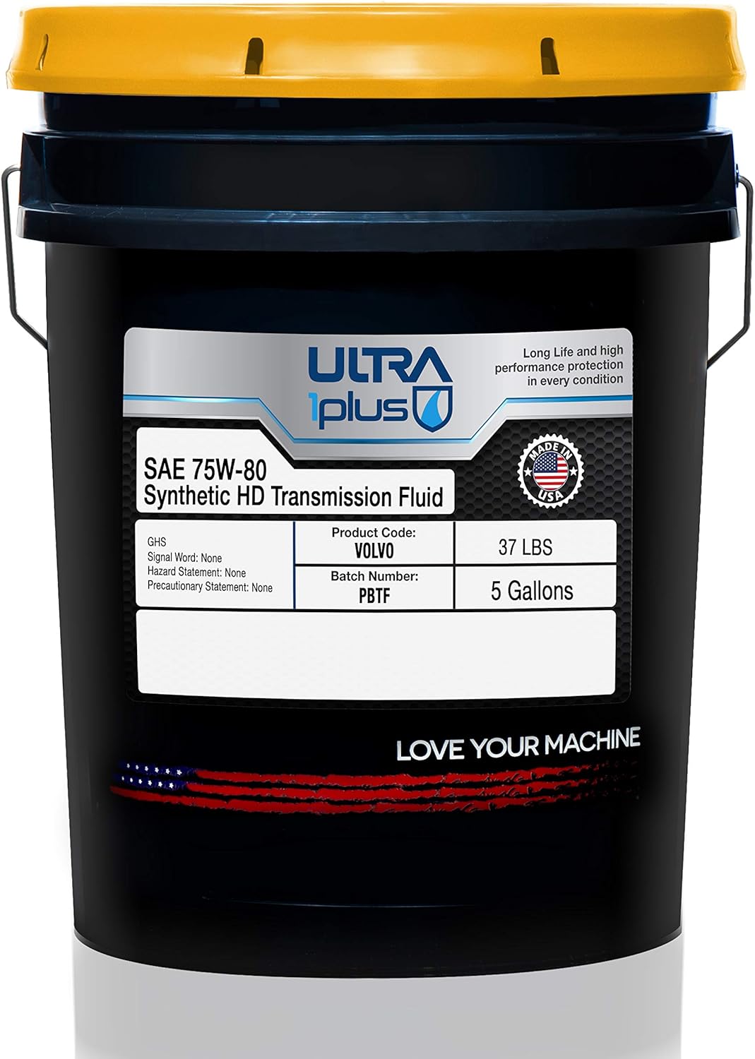 5 Gallon Pail Full Synthetic HD Transmission Fluid Z2085