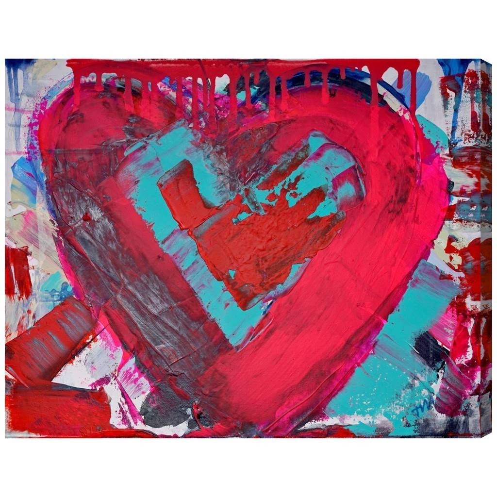 White Canvas Art J1067