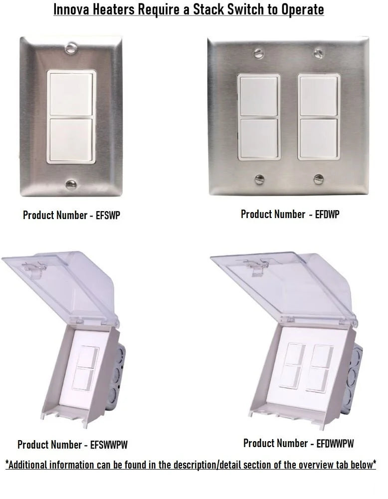 Outdoor Wall Mount Electric Infrared Heater N61283