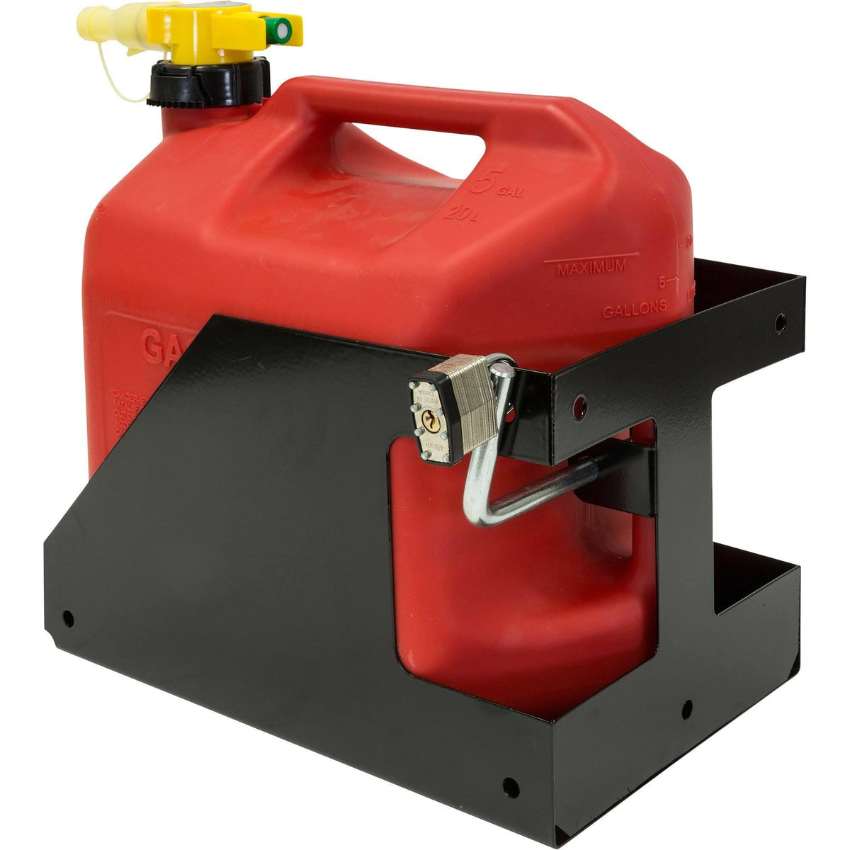 Locking GAS Can Rack C7018