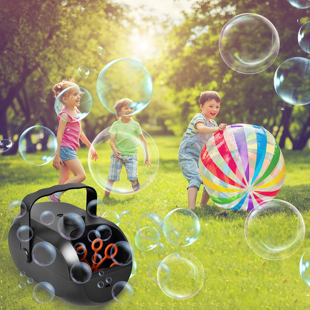 Portable Rechargeable Bubble Machine X40291