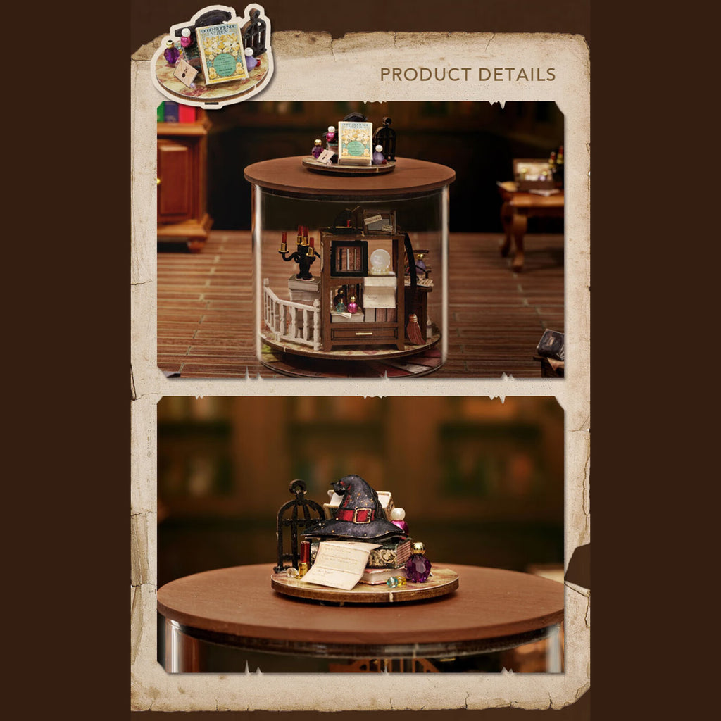 DIY Miniature Dollhouse Kit with LED A874199