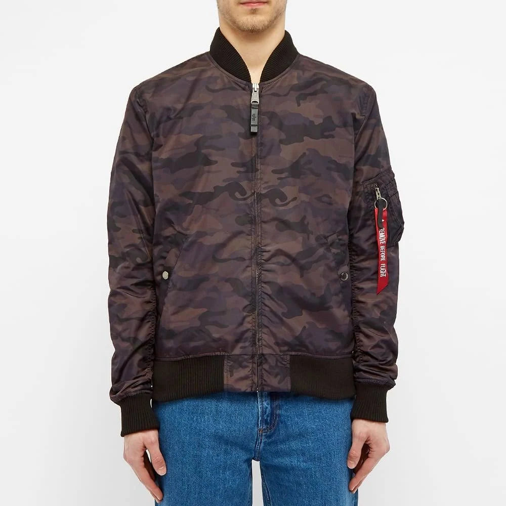 Black Camo Jacket M380056