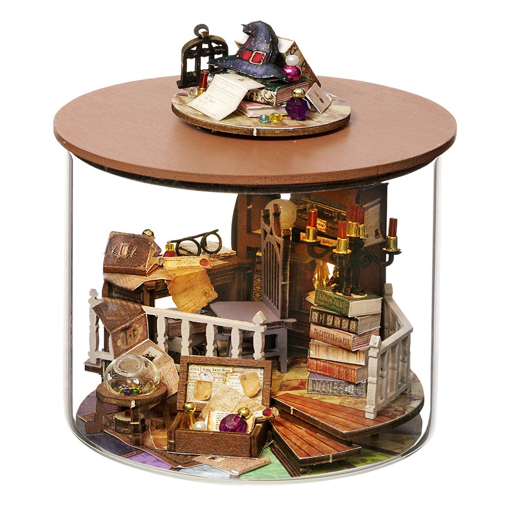 DIY Miniature Dollhouse Kit with LED A874199