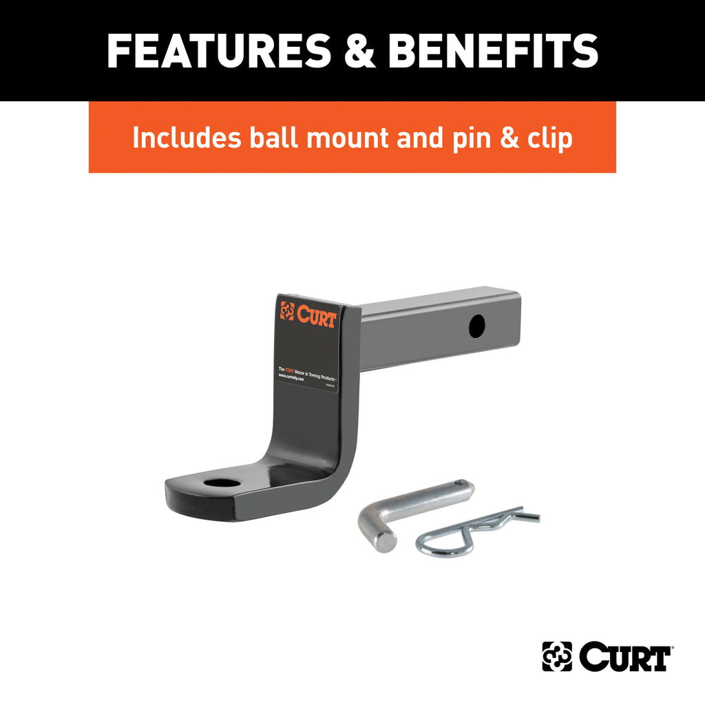 Class 1 Hitch with Ball Mount and Installation Hardware X1379