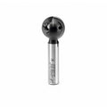 Carbide Tipped CNC Ball End Insert Router Bit 1/2 R x 1 inch D x 1/2 CH x 1/2 SHK E558