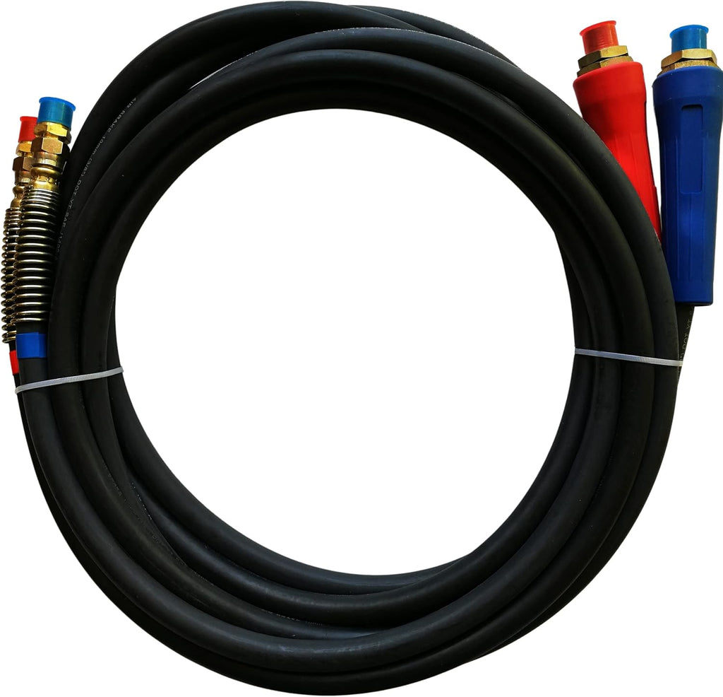 12 Ft 3-in-1 ABS Electrical and Rubber Air Line Hose Assemblies N78128