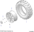 14 x 5.5 Flash Black Cast Off Road Rim B646