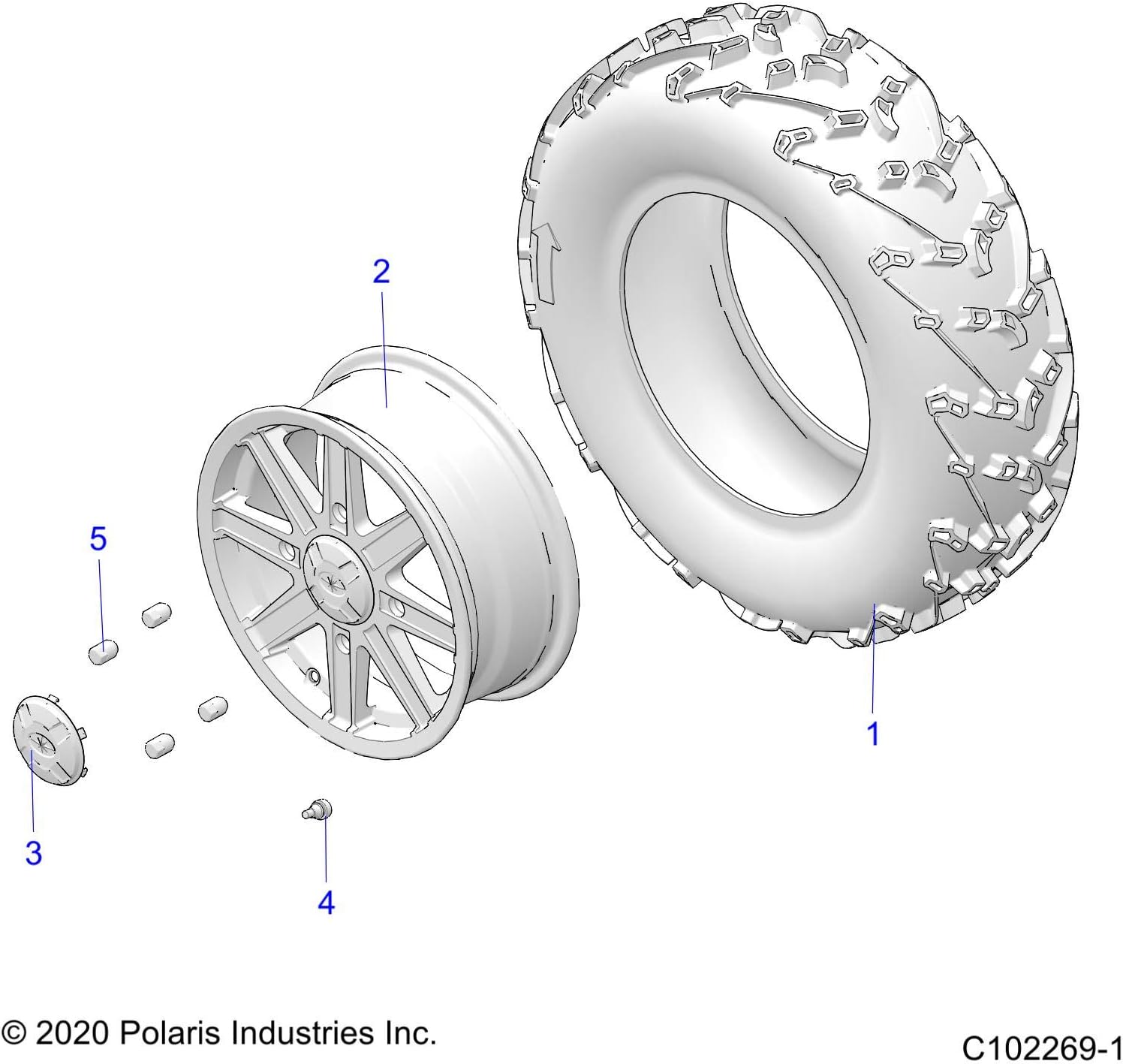 14 x 5.5 Flash Black Cast Off Road Rim B646