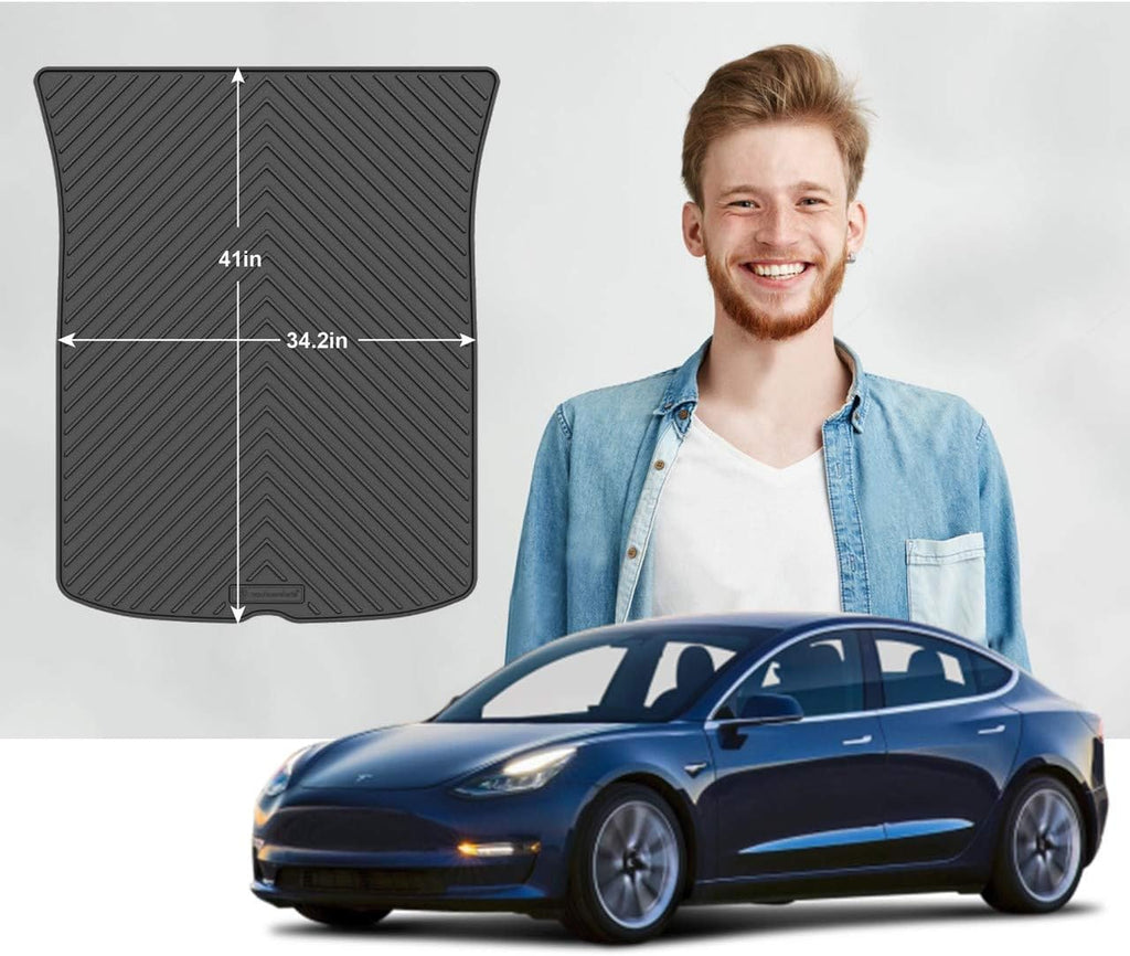 Cargo/Trunk Mat Black Heavy Duty Pack of 2 N48873