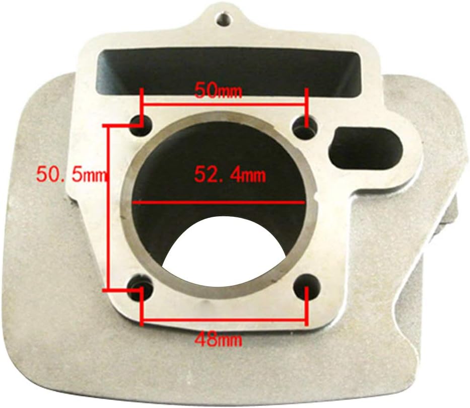 Cylinder Piston Gasket Rebuilt Kit 125cc 52.4mm Pack of 2 Y120