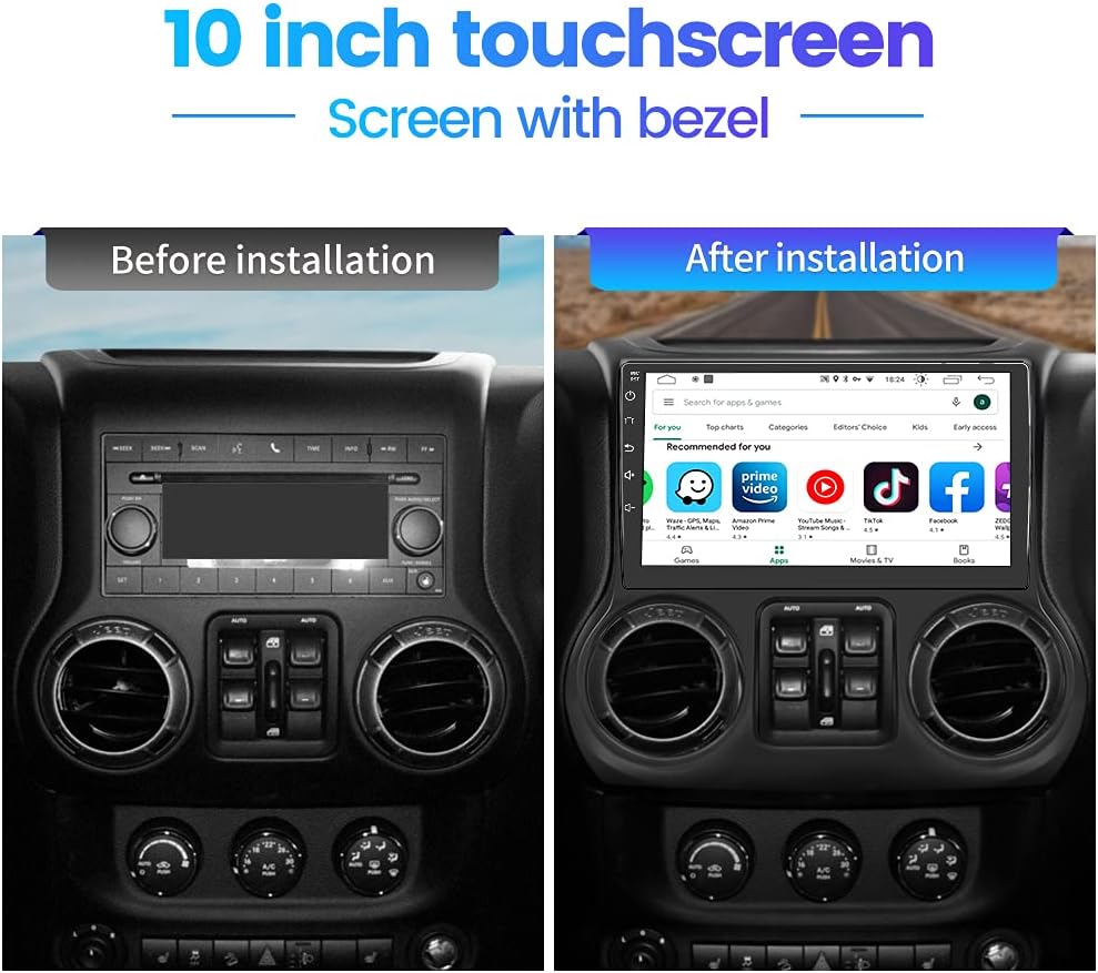 10 inch Touch Screen Car Radio Stereo E304