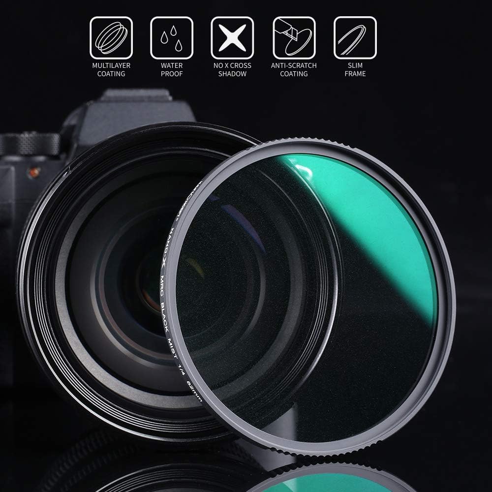 67mm Black Diffusion 1/4 Filter with 28 Multi-Layer Coatings Y128644