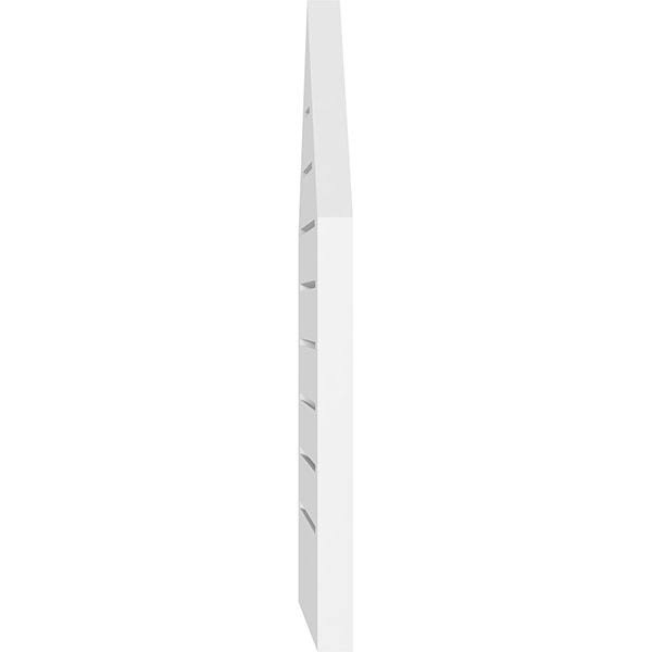 Peaked Top Surface Mount PVC Gable Vent Y77966