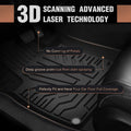 Black All Weather Automotive Floor Mats L238159