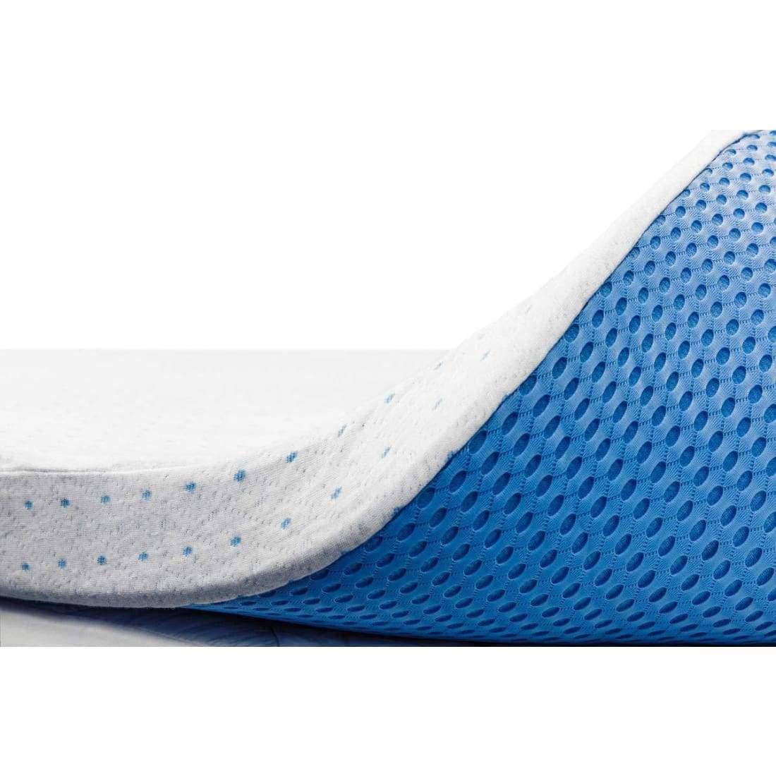 3.5 lb. Density 3-Inch Gel Memory Foam Cal King Mattress Topper with Removable Cover C360316