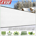 White Fence Privacy Screen Fabric Shade Tarp 170 GSM N3069