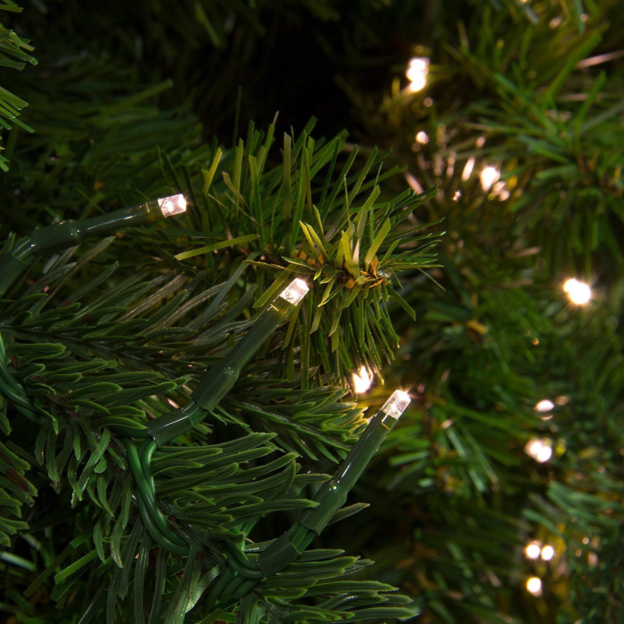 7.5' Pre-Lit Green Tree with Fairy Lights G29654
