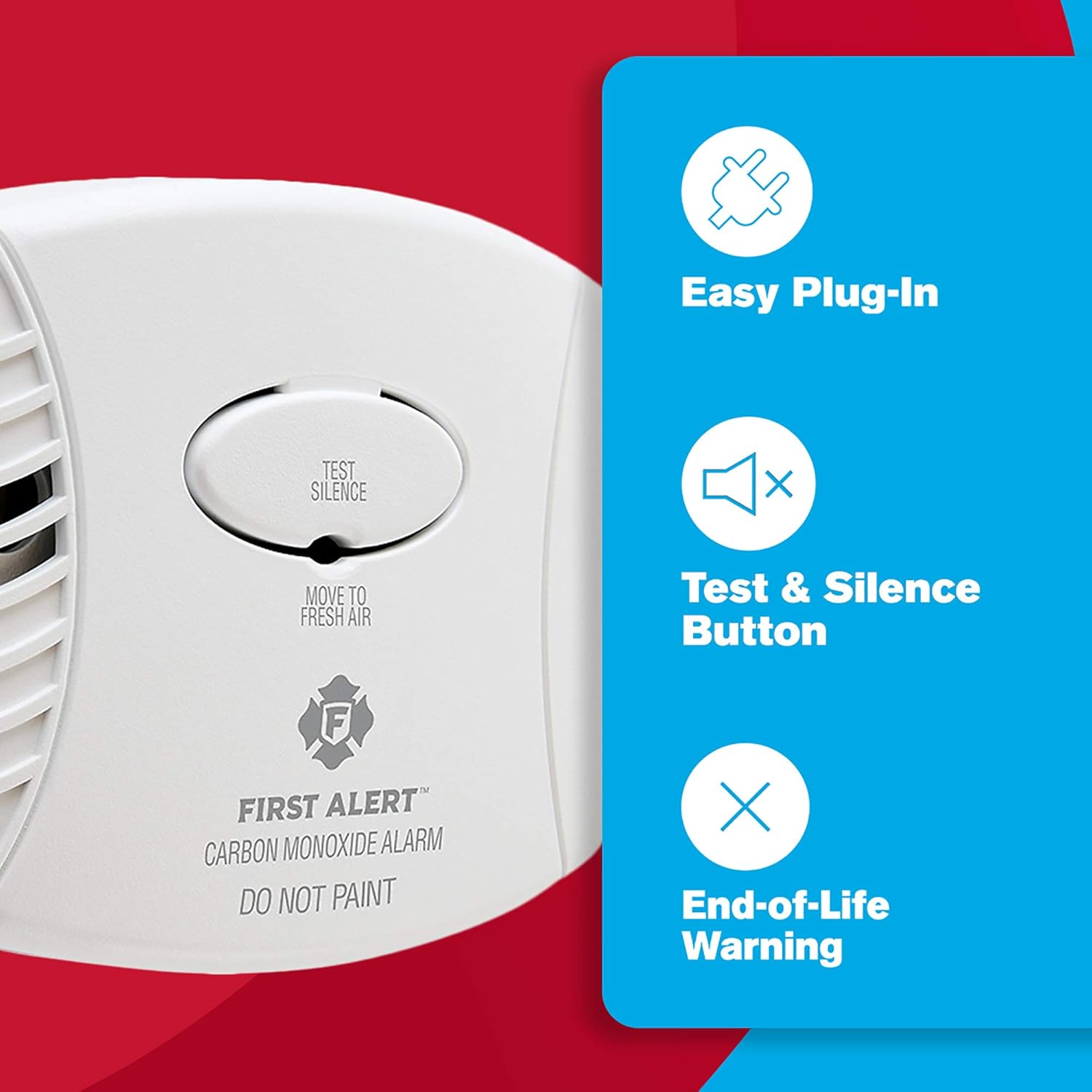 Carbon Monoxide Detector, 3-Pack K7582