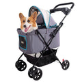 Grey Pet Stroller K469