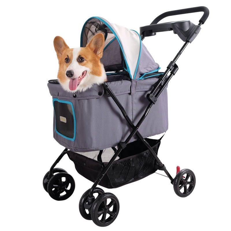 Grey Pet Stroller K469