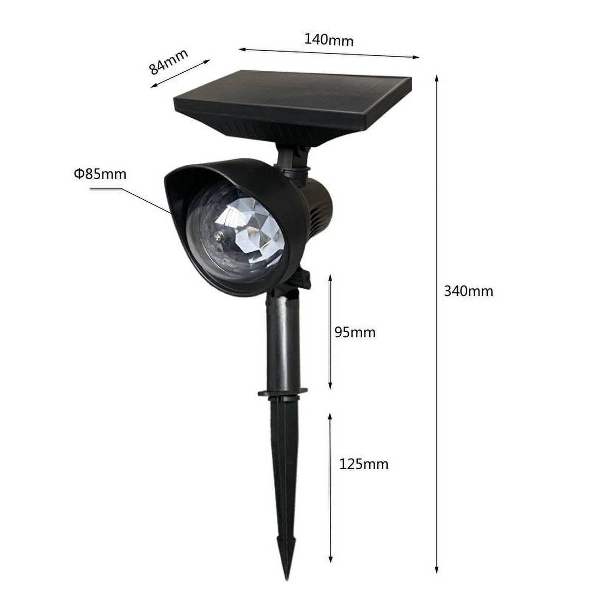 Red & Green LED Christmas Lights Projector M3700