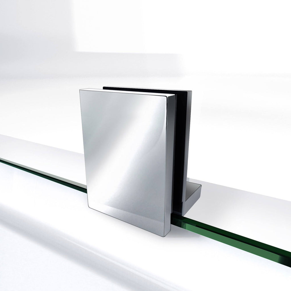 Chrome Frameless Hinged Shower Door T859280