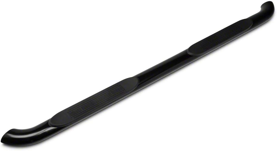 Black Oval Bent End Side Step Bars Q863530