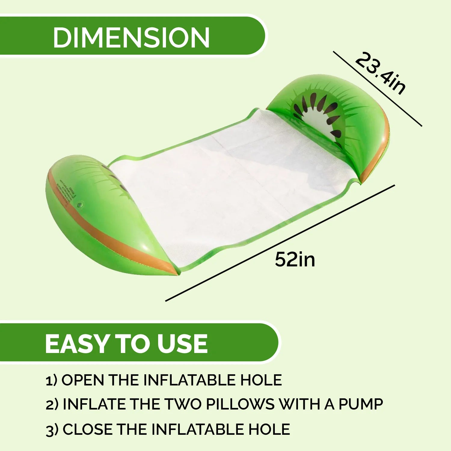 4-in-1 Inflatable Pool Floats X827