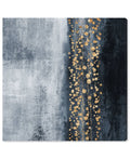 Blue Down The River Abstract Canvas L214