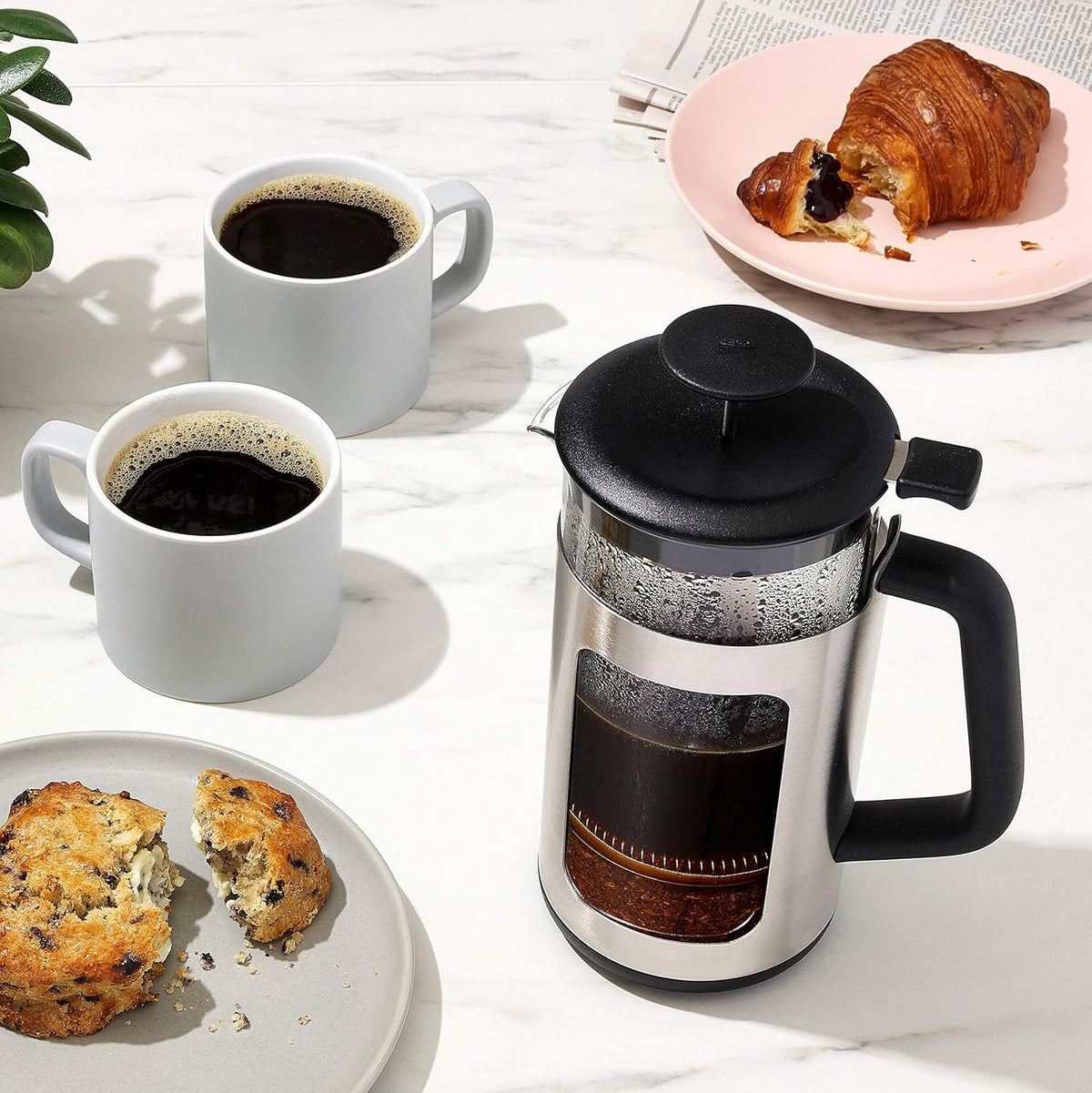 French Press, Steel Pack of 2 M6408
