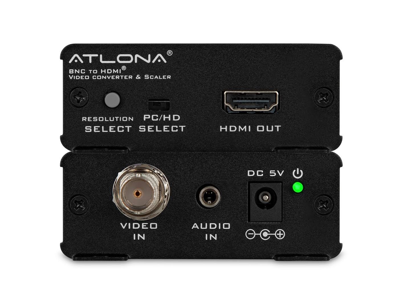 Composite Video & Stereo Audio to HDMI Video Format Converter / Scaler T690357