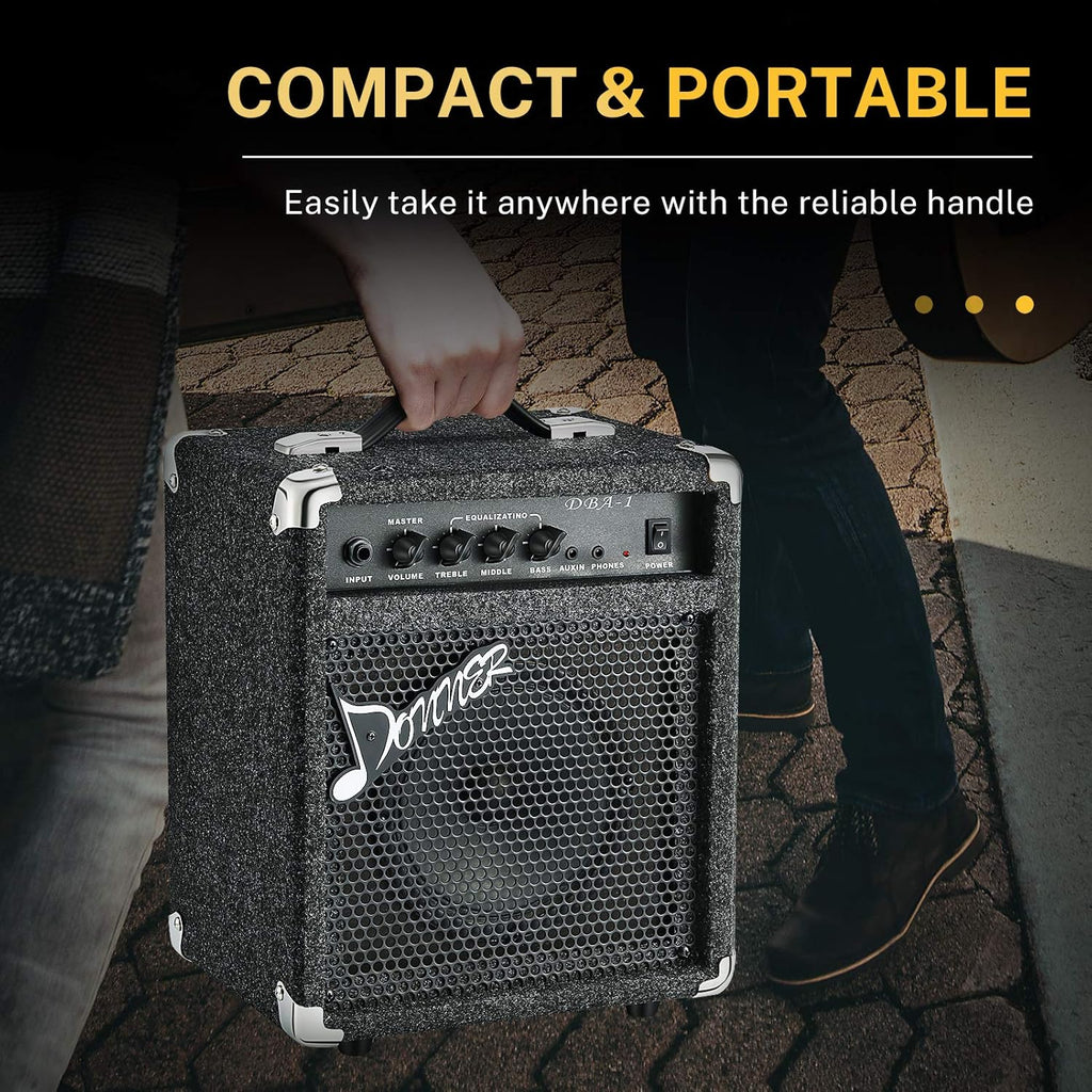 15W Bass Guitar Amplifier with Cable R776